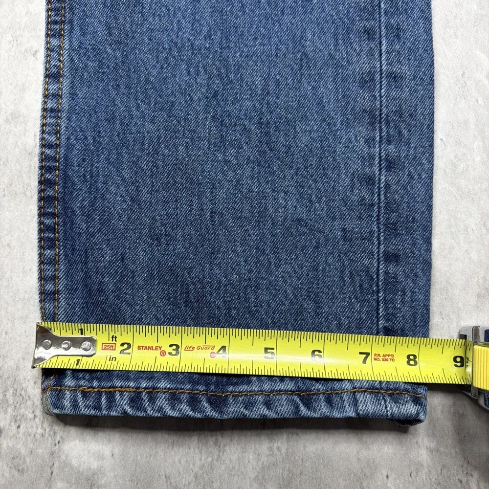 LEVI'S 505 Regular Fit Straight Leg Jeans Men 33x32 Workwear Cotton Denim USA